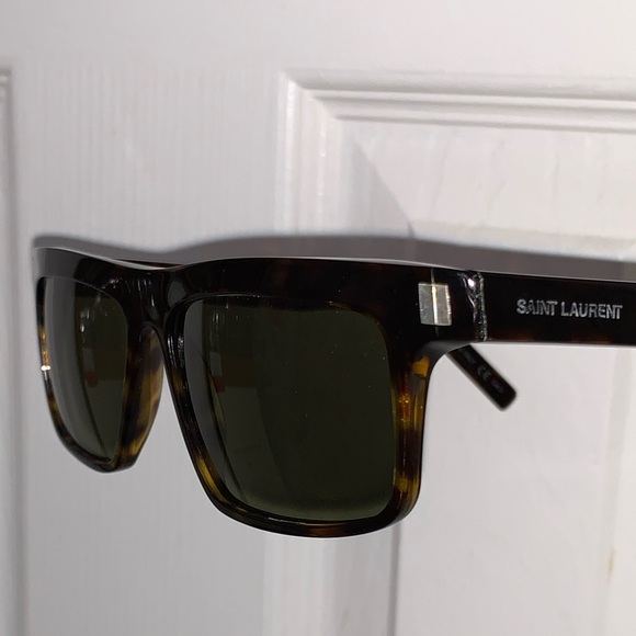 Saint Laurent 57MM Rectangle Sunglasses - Picture 2 of 5